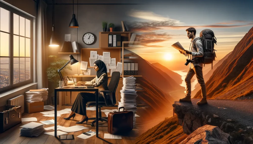 Challenges of Balancing Work and Exploration